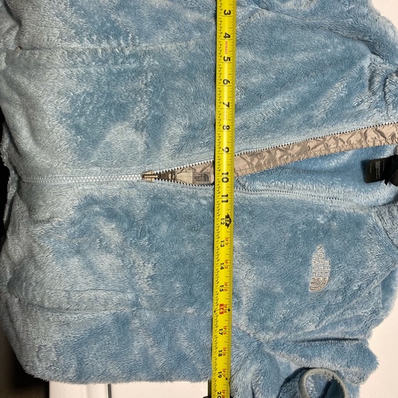 The North Face Fuzzy Fleece Light Blue Jacket women’s Small. - Picture 6 of 9